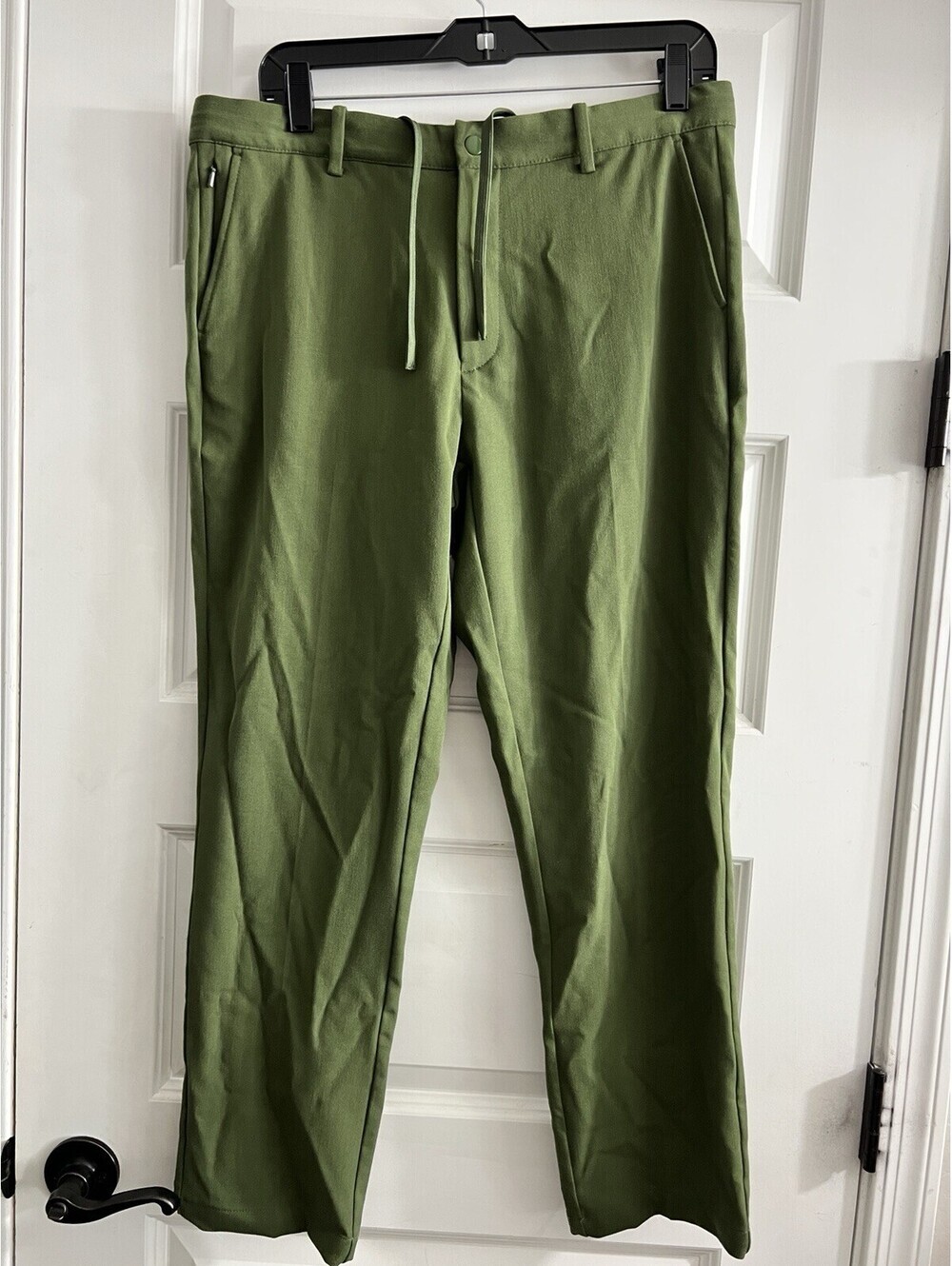 Quince Pants Ultra Stretch 24/7 Smart Chino Performance Men’s 32x28 Chive Green